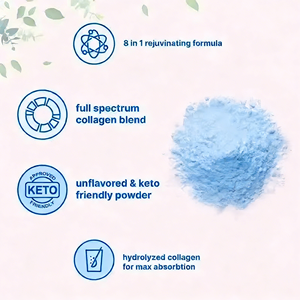 OEM/ODMプライベートラベル加水分解プロテイン（ヒアルロン酸、ビオチン、ビタミンC配合）l マルチコラーゲンパウダー - Product Image 5