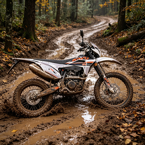 Motocicleta <span class=keywords><strong>Enduro</strong></span> KAYO HY125 de 125cc, Refrigeración Líquida, Cuatro <span class=keywords><strong>Tiempos</strong></span>, 6 Velocidades, Suspensión Ajustable, Faro LED, Motocross Todoterreno - Product Image 4