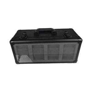 Boîte de rangement pour cartes classées avec couvercle transparent - Organisateur de protection rigide pour cartes à collectionner (Pokémon/MTG) - Product Image 3