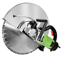 Scie circulaire électrique portative 3000W 600mm pour découpe de béton à eau