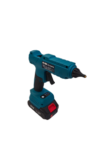 Pistola de pegamento caliente inalámbrica de 18V y 6000mAh con boquilla de cobre puro de 2mm, funda antiescaldaduras y temperatura constante PTC para venta al por mayor en ferreterías - Product Image 3