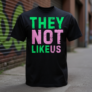 Camiseta retro They Not Like Us, negra, unisex, talla para adultos S M L XL XXL - Product Image 3