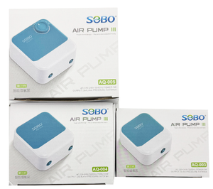 Pompa d'Aria SOBO Multifunzionale Regolabile per Ossigenazione, Utilizzo Esterno o Domestico per <span class=keywords><strong>Acquari</strong></span> - Product Image 1
