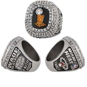 Anillos de Campeonato de la <span class=keywords><strong>NBA</strong></span> de Miami Heat de 2006 de <span class=keywords><strong>Lebron</strong></span> <span class=keywords><strong>James</strong></span>, Joyería Retro Vintage al por Mayor, Anillo de Campeones Deportivos Personalizado de Alta Calidad - Product Image 1