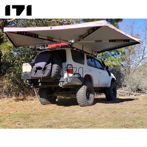 Toldo <span class=keywords><strong>para</strong></span> Lateral de Auto 3x3, Toldos 180, Carpa Independiente <span class=keywords><strong>para</strong></span> Camioneta, Portaequipajes de Techo Todoterreno 4x4, Estuche Rígido 270 - Product Image 1