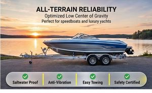 Remolque <span class=keywords><strong>de</strong></span> Aluminio <span class=keywords><strong>de</strong></span> Doble Eje <span class=keywords><strong>de</strong></span> 7.2*2.4m <span class=keywords><strong>de</strong></span> HY Road, Solución Robusta para <span class=keywords><strong>Transporte</strong></span> Marítimo y Utilitario - Product Image 3