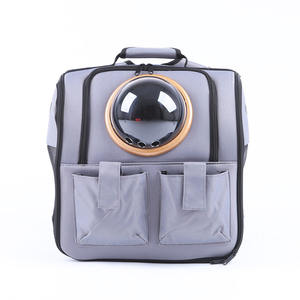 पोर्टेबल मल्टीफंक्शन पालतू कैरियर बैकपैक लुभावनी यात्रा और लंबी पैदल यात्रा उत्पाद आउटडोर उपयोग कार यात्रा के लिए बिल्ली के कंधे बैग - Product Image 1