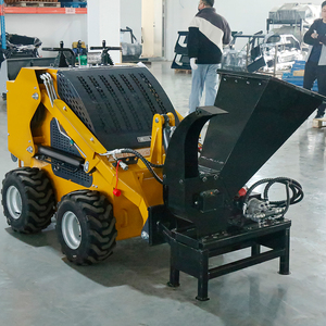 Professional Mini Compact <b>Wheel</b> Front Skid Steer <b>Small</b> Track High Efficiency EPA CE 5 Engine Construction - Product Image 2