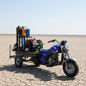 Foreuse mobile abordable de 22 CV pour puits d'eau, moteur 16 kW, tiges de forage de 1,5 m, idéale pour l'accès à l'eau dans les fermes et les villages - Product Image 2