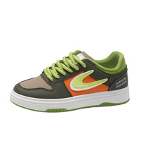 Chaussures de skate décontractées pour femmes, best-seller, à semelle épaisse, style rétro britannique, respirantes, légères, confortables, polyvalentes et tendance
