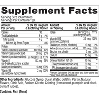 Complément alimentaire multivitaminé pour femmes enceintes Rosebest Private Label Vegan Pectin avec acide folique et huile de poisson Oméga-3 DHA & EPA