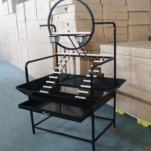 Cage pour animaux de compagnie, nouveau design de haute qualité, facile à nettoyer, cage à oiseaux intérieure et extérieure, support de perroquet confortable, vente en gros - Product Image 3