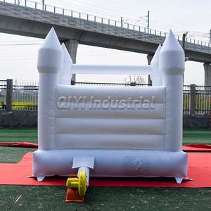commercial outdoor white bouncy house <b>inflatable</b> <b>bouncer</b> pvc <b>inflatable</b> <b>bouncer</b> for kids adults - Product Image 4