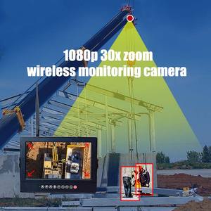 Sistema de Monitoreo de Grúas con Pantalla de 10.1 Pulgadas, 1080P, Inalámbrico, Zoom 30x, Cámara para Grúa con Monitoreo de Punto Ciego para Grúas Torre - Product Image 2