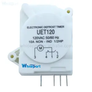 제상 타이머 UET120 120V 50/60HZ 10A 1/2HP 냉장고 부속을 위한 전자 동결 제상 타이머