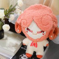 Boneka Domba Wajah Marah dari Katun Ramah Kulit, Grosir Custom, Blind Box, Mainan Koleksi untuk Kolektor Remaja Unisex