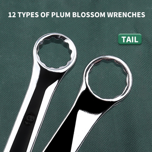 12 Pcs <strong>Combination</strong> <strong>Wrench</strong> <strong>Set</strong> With Multi Function Open Ended <strong>Combination</strong> <strong>Wrench</strong> at Bulk Wholesale - Product Image 2