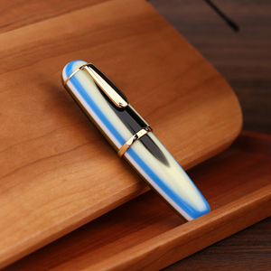 <span class=keywords><strong>Moonman</strong></span> Q1 anneau annuel résine stylo plume baril stockage encre grande pointe brillante adulte étudiant stylo plume fabriqué en Chine - Product Image 3