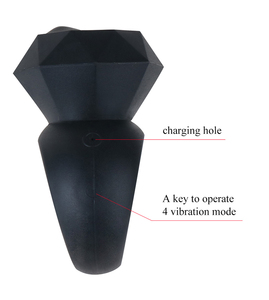 Adult Sex Products 360 Degree Rotating Clitoral Vibrator Diamond Shape <strong>Female</strong> Vibrator Sex Toys for Woman - Product Image 2