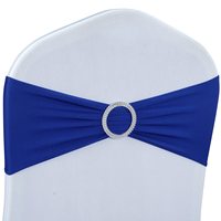 Nœuds de chaise en spandex avec boucle pour la décoration de mariages, banquets et événements