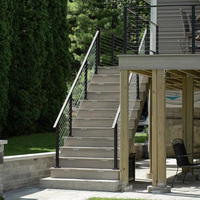 HIMOWAY Garde-corps moderne en câble d'acier inoxydable pour balcon et escalier avec installation facile
