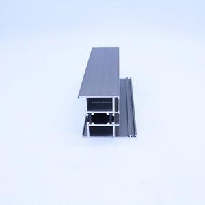 Fornitore di profili in alluminio a taglio termico in alluminio con barriera termica in alluminio profilo di estrusione per porte e finestre - Product Image 1