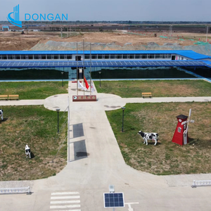 Structure en acier de conception moderne, cadre métallique, maison préfabriquée pour chèvres - Product Image 4