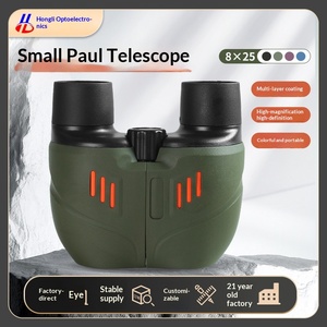 Jumelles compactes portables <span class=keywords><strong>Paul</strong></span> 8x pour l'extérieur, HD 25 mm, revêtement multicouche, pour concerts, théâtre, rangement facile - Product Image 5