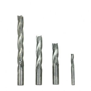 Factory Price Tideway Three Flutes Solid Carbide Compression Roughing Helical Spiral <strong>End</strong> <strong>Mill</strong> Bit for Cutting Plywood - Product Image 2