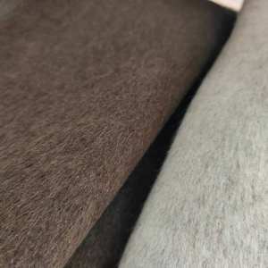 ผ้าขนสัตว์สองด้าน 70 วัตต์ 920 กรัม/ตร.ม. สำหรับเสื้อโค้ท ทอแบบพิเศษ สำหรับชุดสูท เสื้อแจ็คเก็ต ชุดเดรส เสื้อผ้าเด็กหญิง/เด็กชาย ลายย้อมเส้นด้าย - Product Image 2
