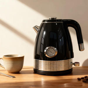 Bouilloires électriques en acier inoxydable à 2 couches, 1,5 L, 1500 W, bouilloire électrique pour faire bouillir l'eau, pratique pour les hôtels - Product Image 4