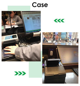 SDK gratuito con RFID Página completa MRZ Sensor de coche Lector de pasaporte y escáner de tarjeta de identificación, detección automática y escaneo Aeropuerto - Product Image 6