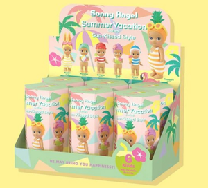 Série Vacances d'été : Boîte Mystère Style Baisé de Soleil – 6 Modèles Complet – Figurines Mini PVC Écologiques Kawaii – Adorables Requins - Product Image 2