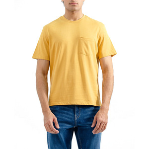เสื้อยืดผู้ชายผ้าซุปเปอร์ซอฟท์ ระบายความชื้น ทรงปกติ สไตล์ลำลอง สีพื้น ขายดีที่สุด เหมาะสำหรับใส่กลางแจ้งในฤดูร้อน - Product Image 1