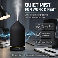 Diffuseur d'huiles essentielles en céramique de bonne qualité pour la maison, diffuseur en pierre
