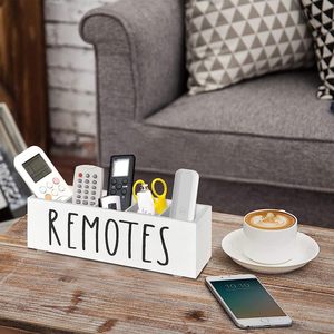 Organisateur de télécommandes, support de rangement rectangulaire pour bureau, salon, sans couvercle, type sur pied - Product Image 1