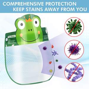 Penutup Wajah Lucu dengan Visor Bening Karet Gelang Dapat Digunakan Kembali Transparan untuk Aktivitas Luar Ruangan (Perempuan) - Product Image 4