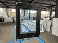 As2047 — auvent de fenêtre en alliage d'aluminium thermo-isolant, Design français pour magasin, couleur bois, brun, grille de fenêtre