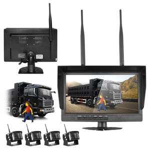 Người Đàn Ông Xe Tải Toàn Cảnh Xem Hệ Thống Camera Không Dây AHD Xếp 2.4G Tín Hiệu Hồng Ngoại LED Ánh Sáng Tăng Cường An Ninh Xe Video Máy Ảnh - Product Image 1