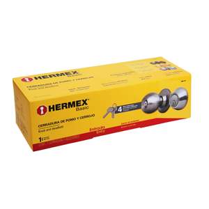 Hermex base CMB-31P cromato farfalla chiave Combo serrature per porte e finestre - Product Image 1