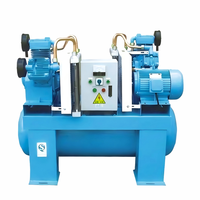Compresseur d'air à piston sans huile portable YiBang 0,55 kW 0,75 CV 0,05 Nm³/min 8 bar réservoir 36 L AC 380 V 50 Hz refroidi par air
