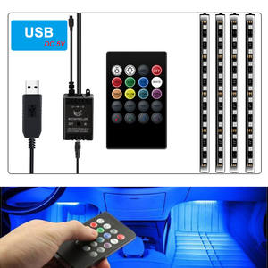 Bande lumineuse d'intérieur Flexible à 12 <span class=keywords><strong>LED</strong></span> 5050 SMD, alimentée par usb, lumière d'ambiance, luminaire d'intérieur, idéal pour une chambre à coucher, 12V, 1/4 unités - Product Image 3