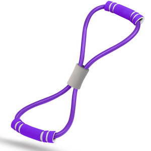 Bande de résistance Dynamic Beauty Figure Eight en TPE, durable pour l'entraînement du dos, le yoga, l'expansion pectorale, la remise en forme des adultes - Product Image 3