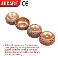 Cabezal de Pulido de Neumáticos en Forma de Tazón AUCARE de 38x18 mm para Kit de Herramientas de Reparación de Neumáticos, Uso en Taller