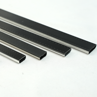 Barre d'espacement en aluminium noir flexible avec vernis de cuisson pour unités de vitrage isolant