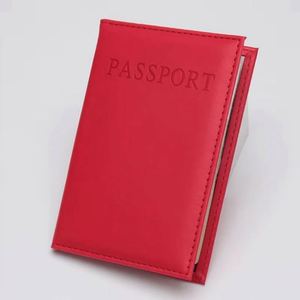 I-0629 Nueva Funda de Pasaporte y Tarjetero de Viaje de Moda en Material PU con Cierre de Cremallera para Mujeres y Hombres - Product Image 5
