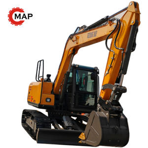 Excavadora de orugas barata de China estrictamente seleccionada Nuevas excavadoras de microexcavadoras Mini excavadora de orugas de 6 toneladas con Ce para la venta - Product Image 2