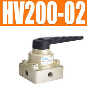 Válvula Manual Neumática de Tres Posiciones y Cuatro Vías HV200-02/300-03/HV400-04, Válvula Direccional Manual - Product Image 6
