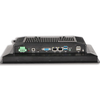 10,4 \ "J1900 J4125 J6412 Computadora industrial todo en uno con pantalla táctil I3 I5 I7 para máquinas de inteligencia artificial en stock