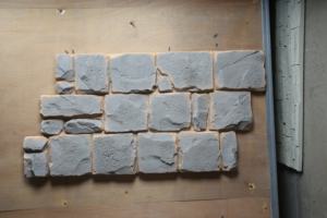 Ladrillos de piedra <span class=keywords><strong>caliza</strong></span> triturada Pu Fortress Big Slab para paredes exteriores de villas modernas y paisajismo de patios al aire libre - Product Image 4